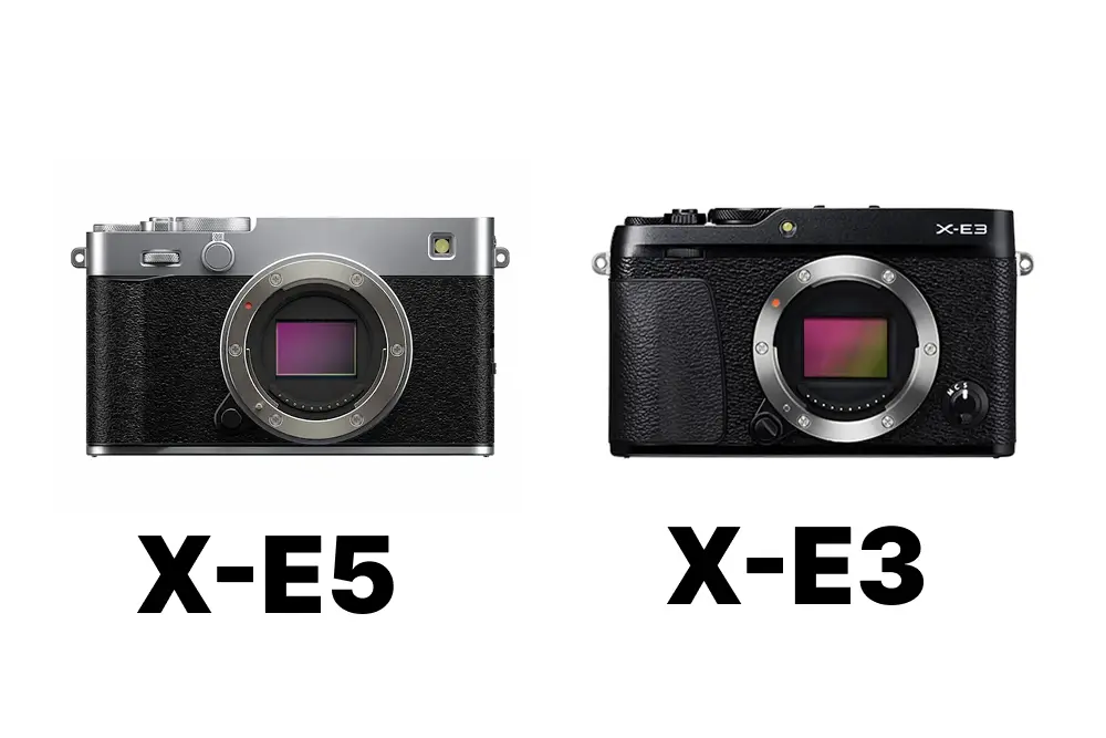 FUJIFILM X-E3とFUJIFILM X-E5を徹底比較まとめ！ 画質・手ブレ補正